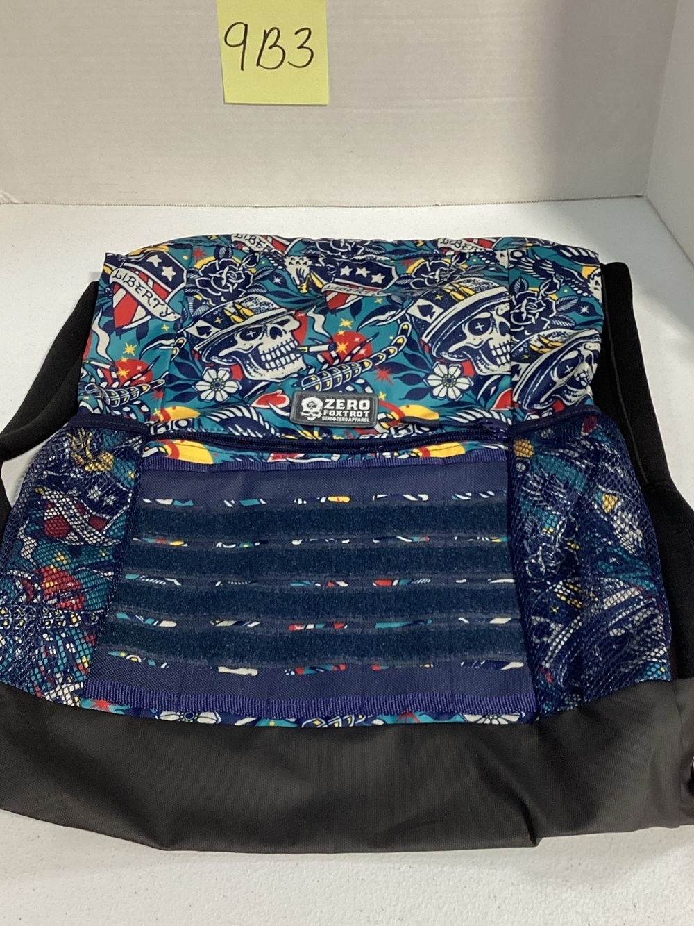 Navy Skull-Print Women’s Bag